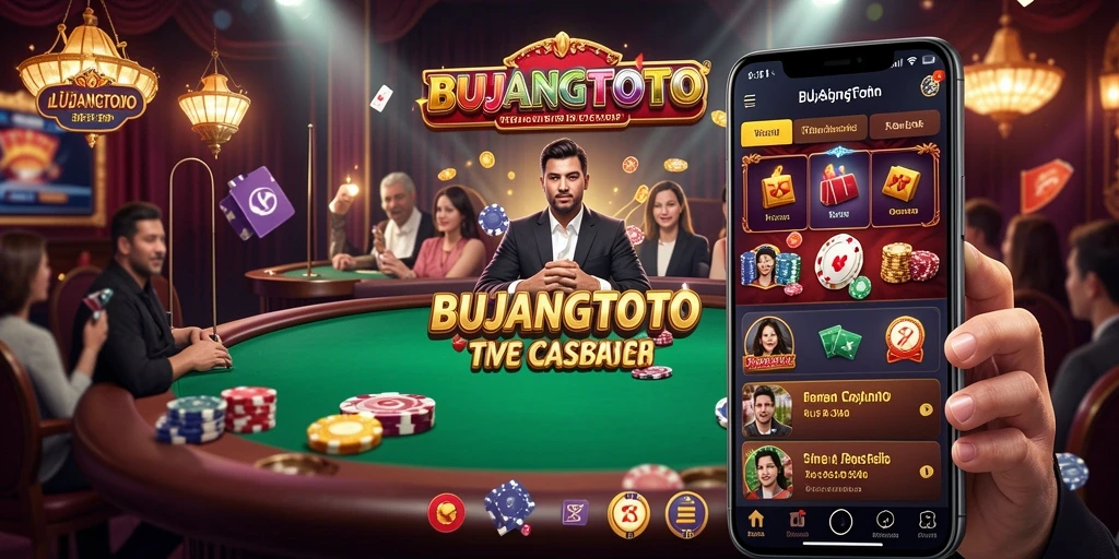 Tampilan gameplay Live Casino yang mengasyikkan dan interaktif.