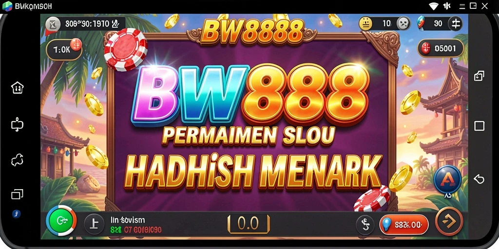 Tampilan slot BW888 dengan desain menarik dan gameplay yang seru.
