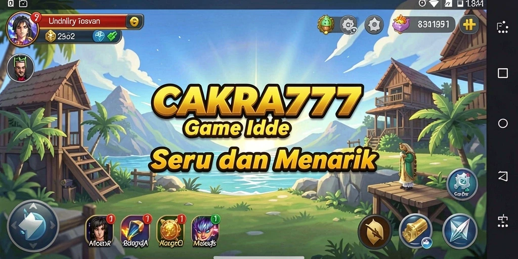 Tampilan gameplay seru CAKRA777 yang penuh tantangan.