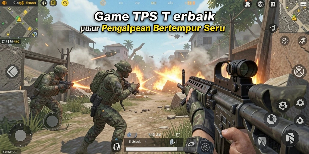 Screenshot gameplay CU888 menunjukkan aksi tempur mendebarkan dan grafik luar biasa.