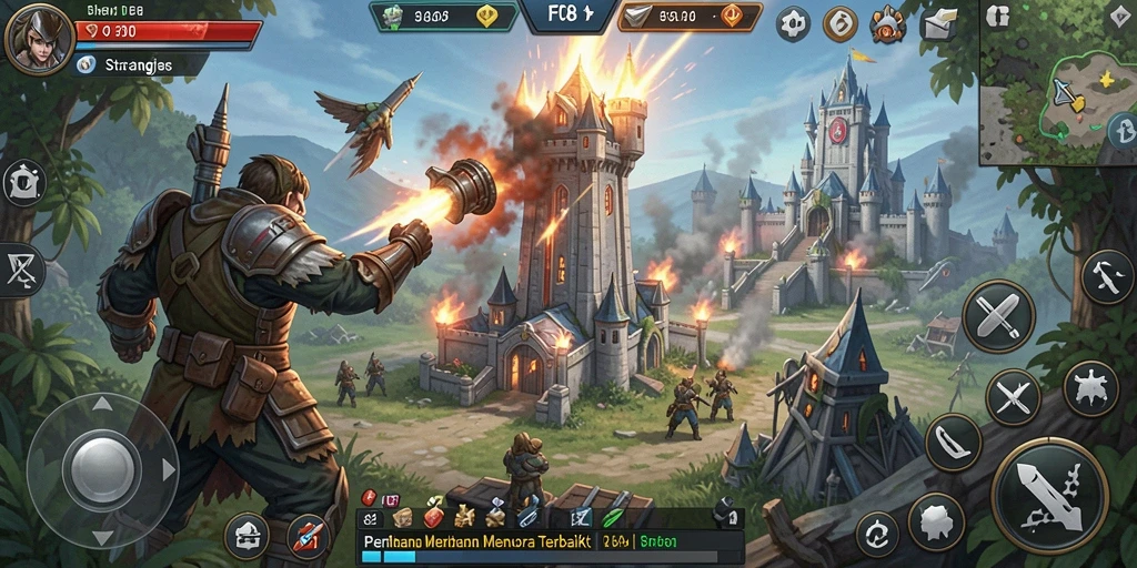 Gameplay seru dan strategi menara yang mendebarkan.