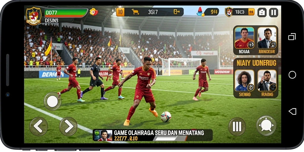 Tampilan gameplay menarik dalam IDR77 dengan berbagai cabang olahraga.