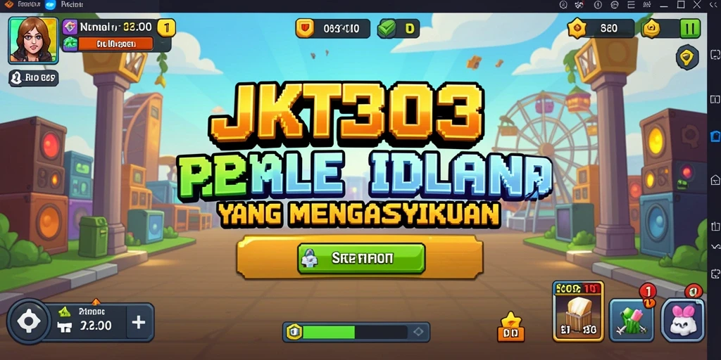 Screeshot gameplay JKT303 yang menunjukkan antarmuka pengguna yang menarik.