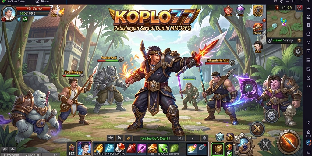 Tampilan gameplay KOPLO77 yang mengasyikkan dan penuh aksi.