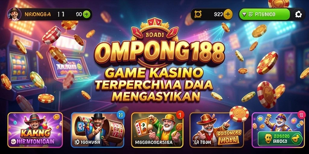 Tampilan gameplay OMPONG188 yang menarik dan interaktif.