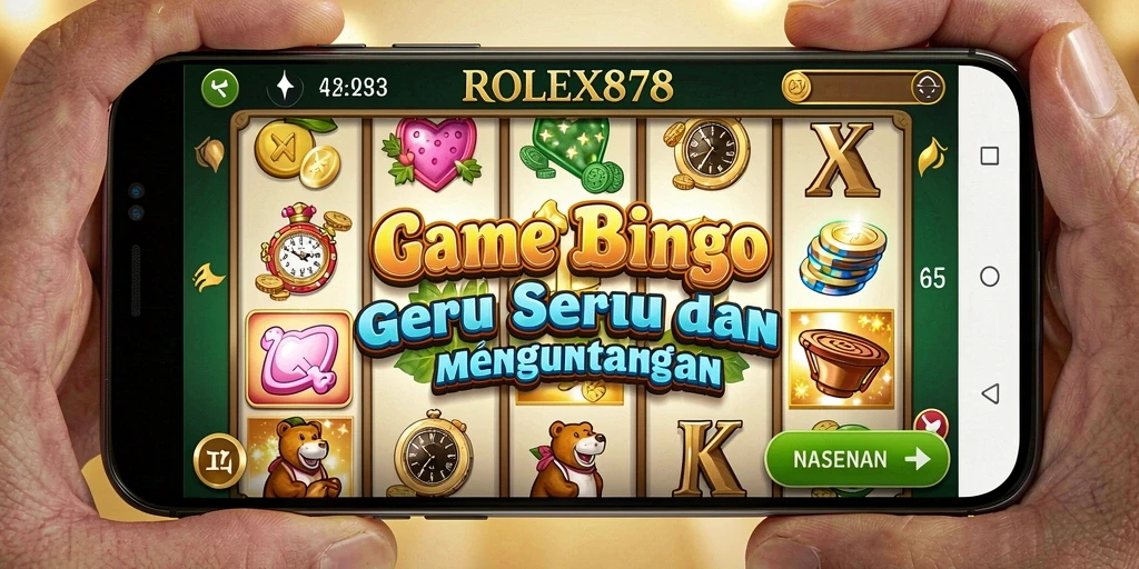 Tampilan gameplay menarik dari ROLEX878 saat bermain Bingo.