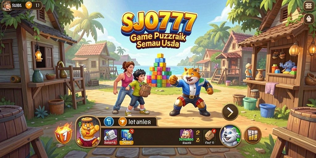 Tampilan gameplay SJO777 menampilkan tantangan puzzle yang menarik.