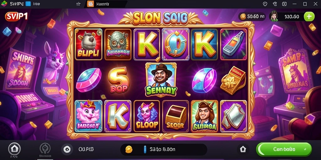 Tampilan gameplay seru dan menarik dari SVIP1.