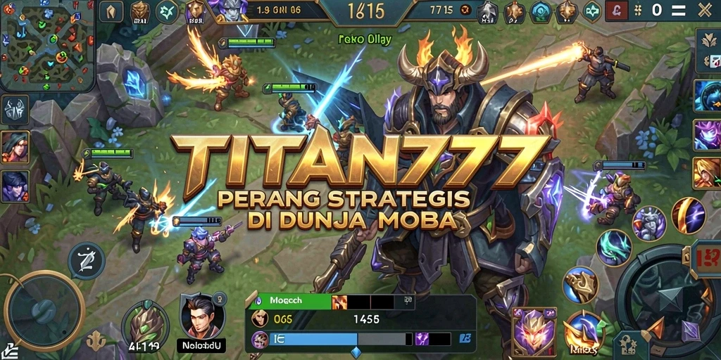 Gameplay seru TITAN777 dengan strategi tim yang memukau.
