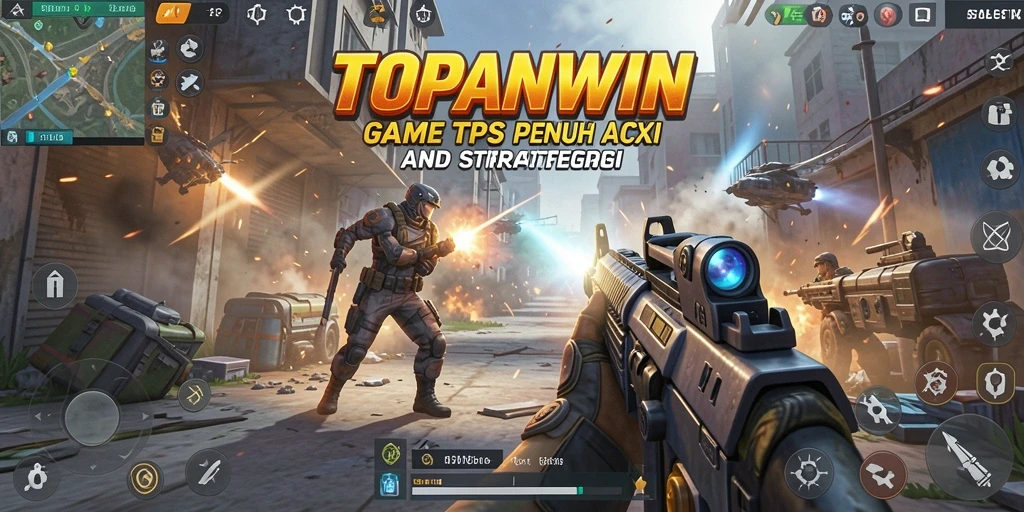 Gameplay seru dalam aksi pertempuran TPS yang mendebarkan.