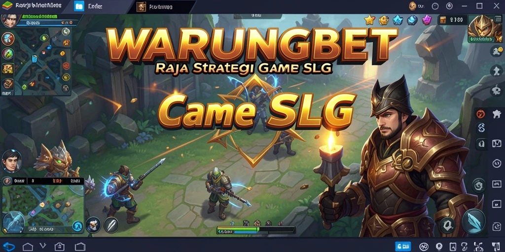 Tampilan gameplay menarik dalam game SLG WARUNGBET.