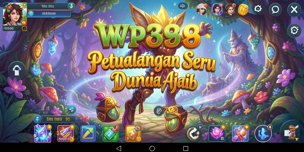 Tampilan seru dari gameplay petualangan WP888.